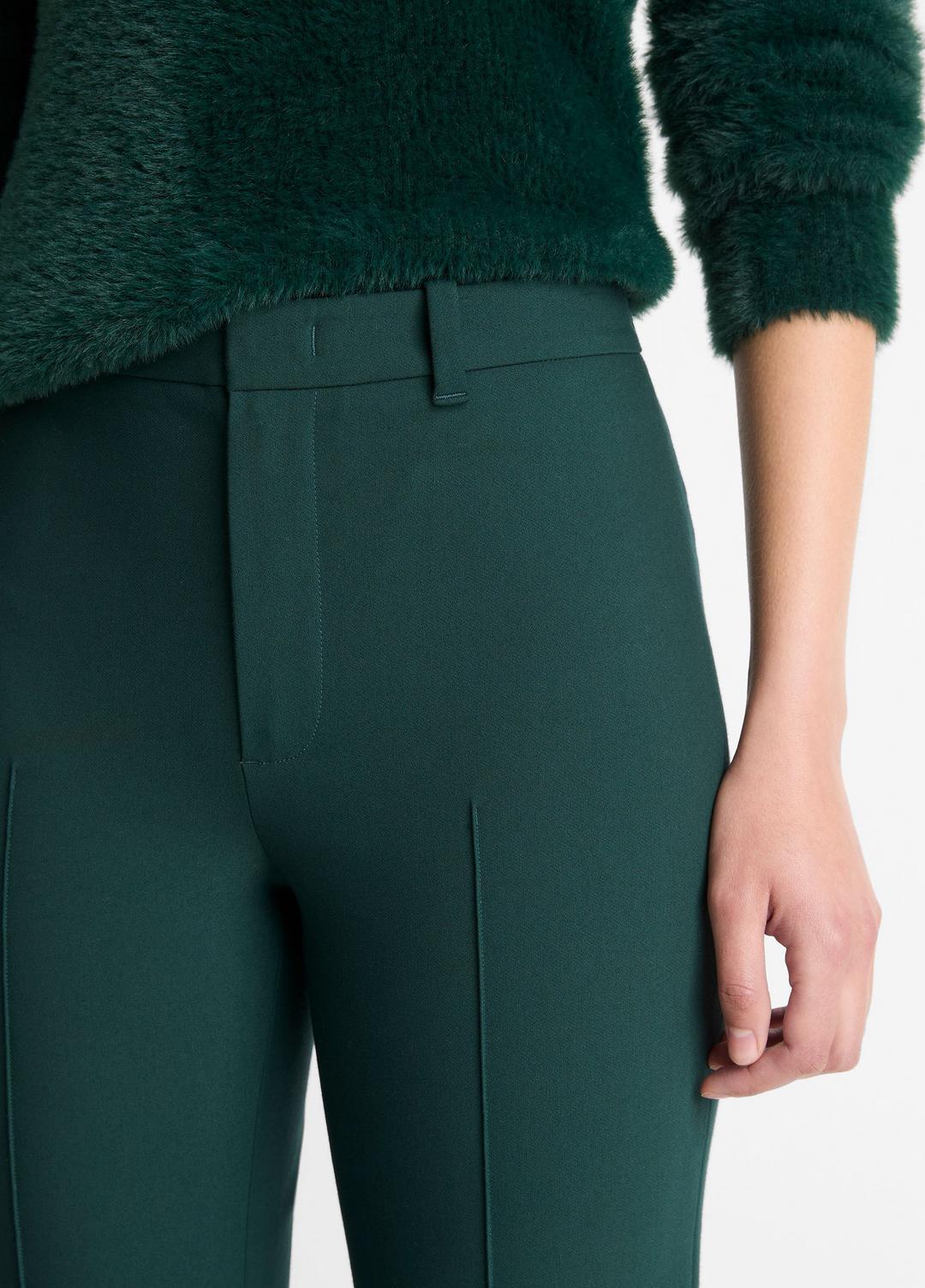 Cotton-Blend Slim Cigarette Pant in Trousers