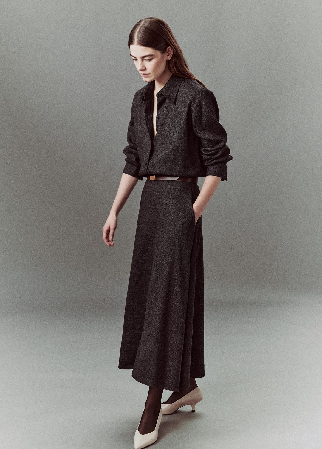 Italian Jaspe Full Skirt in Skirts