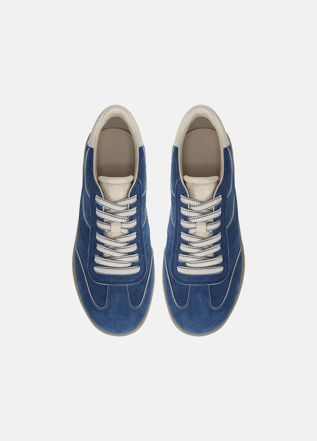 Oasis Contrast-Edge Suede Sneaker in Sneakers