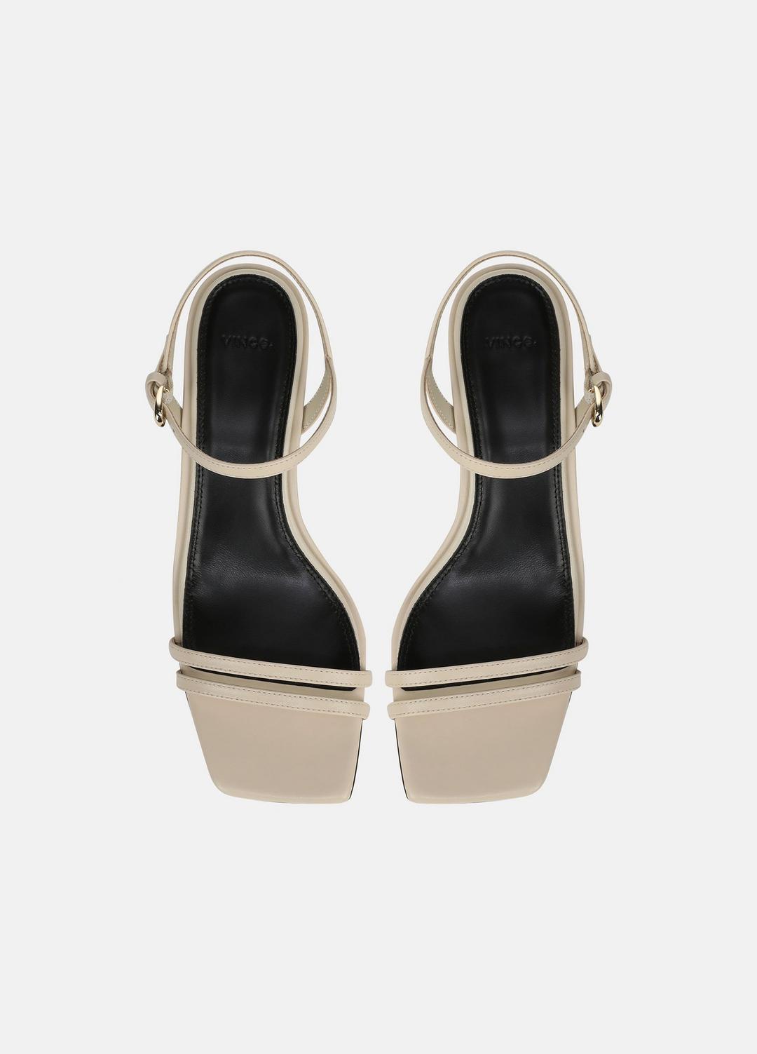 Tilda Leather Heeled Sandal in Heels