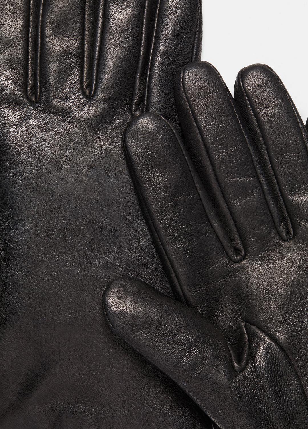 Cashmere-Lined Short Leather Glove in Gloves