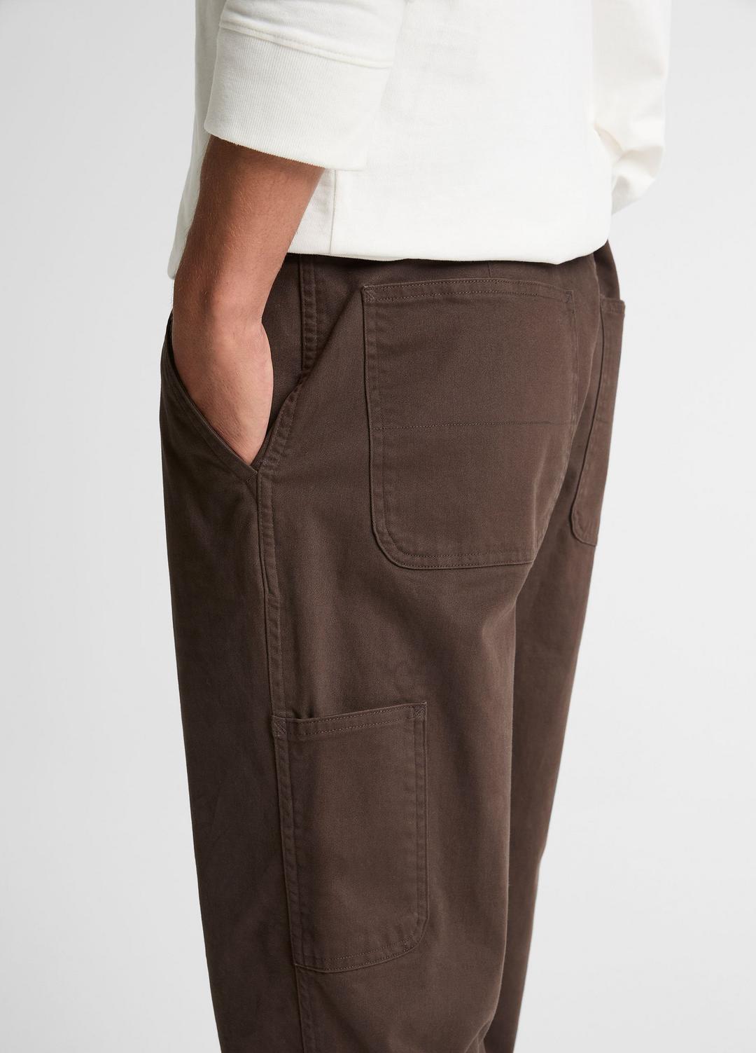 Owen Athletic Stretch-Cotton Utility Pant in Trousers