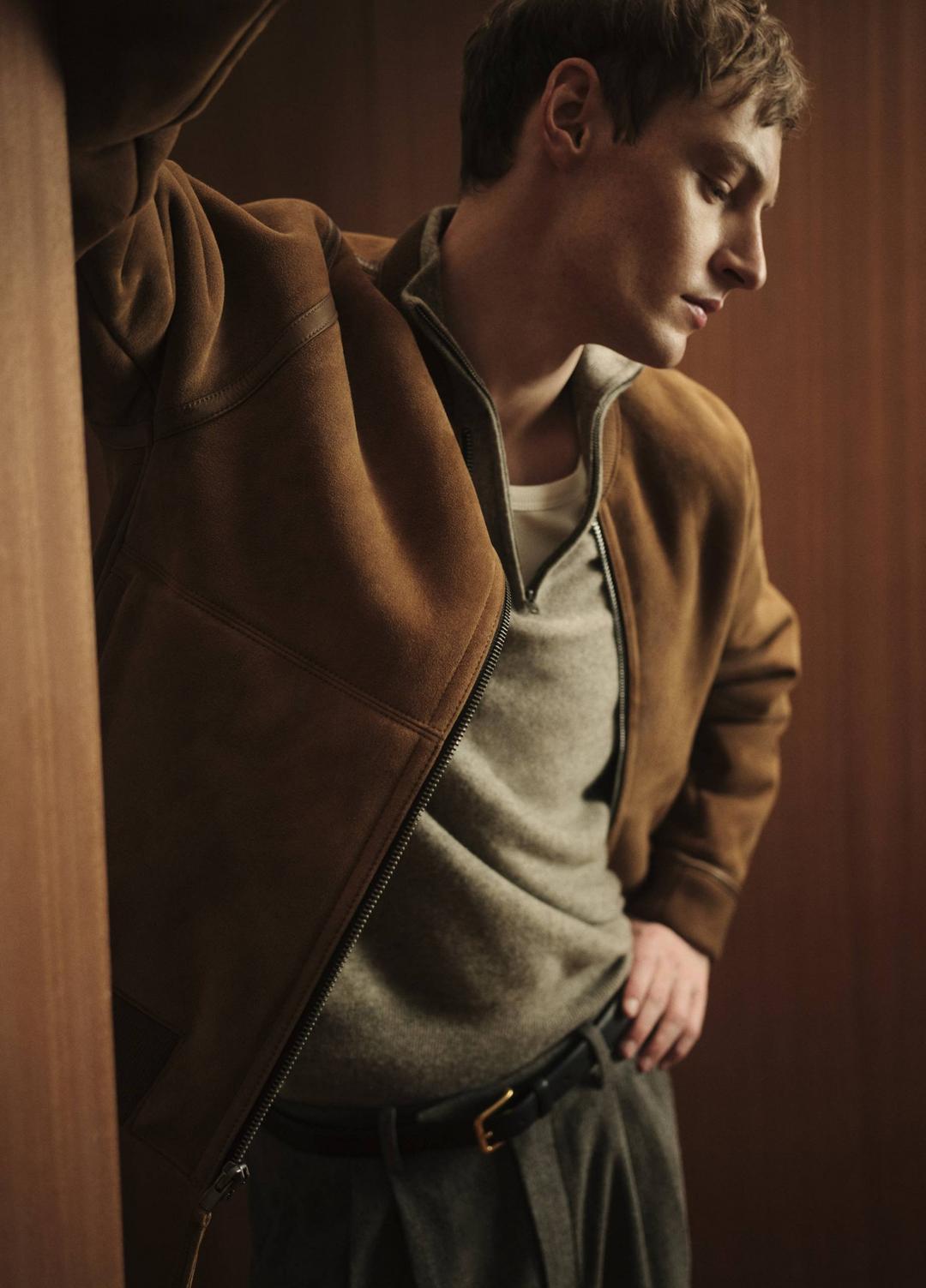 Cashmere Quarter-Zip Sweater in Quarter Zip