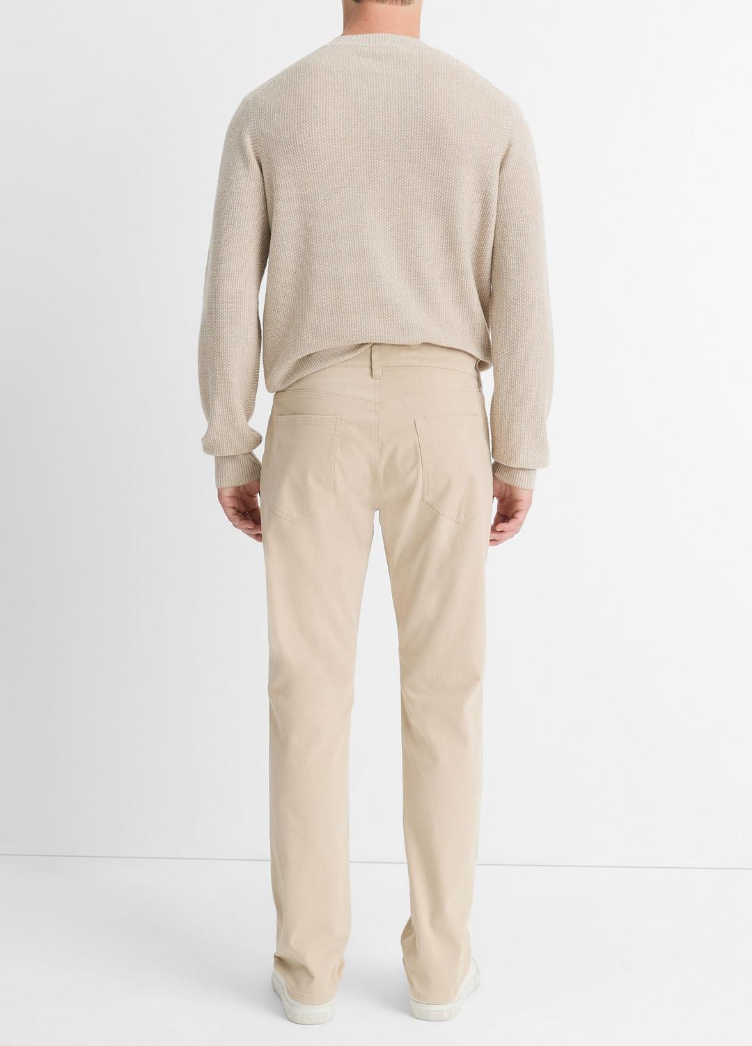 Dylan Slim 5-Pocket Peached Stretch-Cotton Pant in Trousers