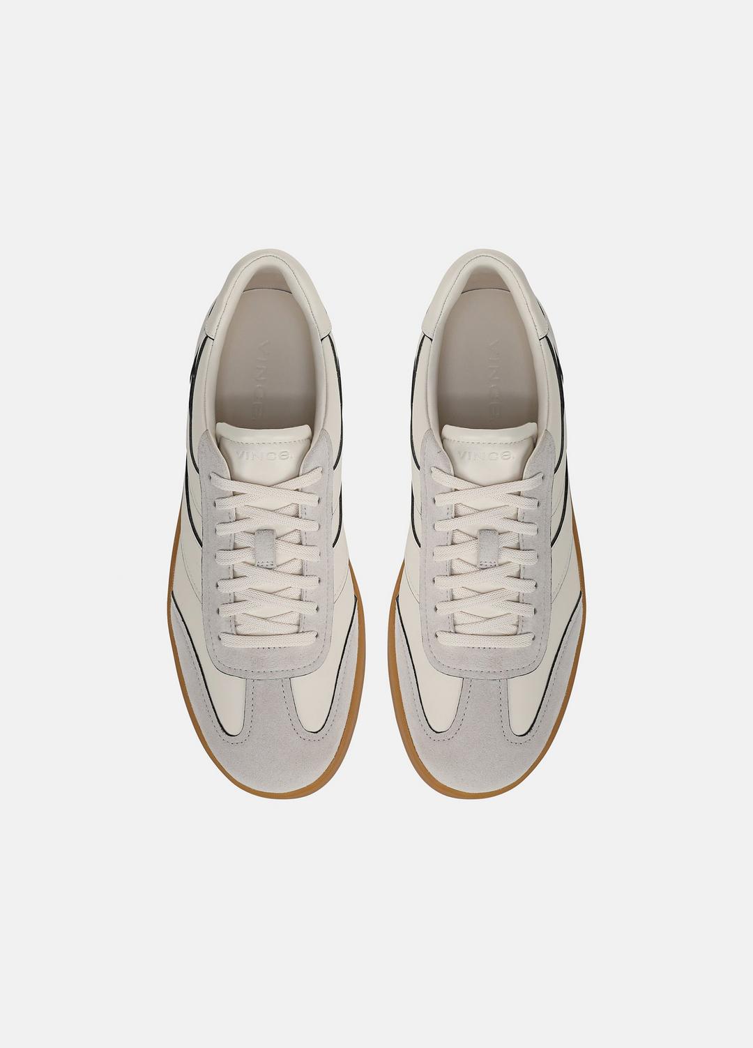Oasis Contrast-Edge Leather & Suede Sneaker in Sneakers