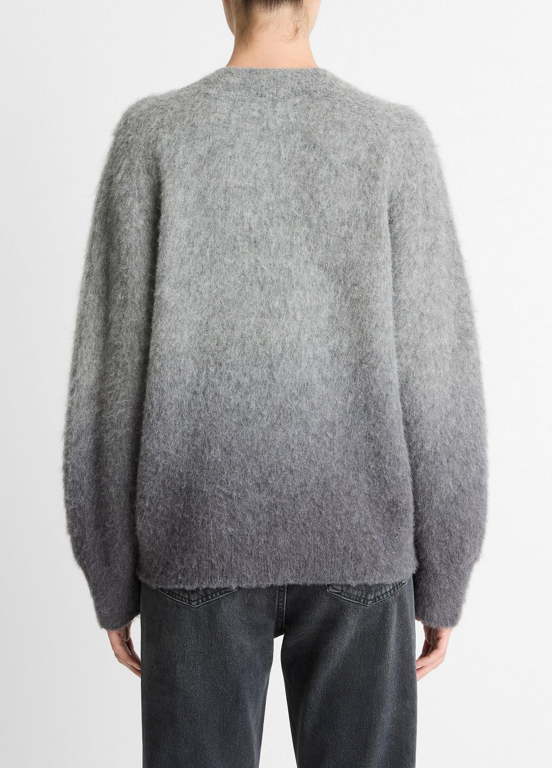 Ombré Alpaca & Wool-Blend Sweater in Crew Neck