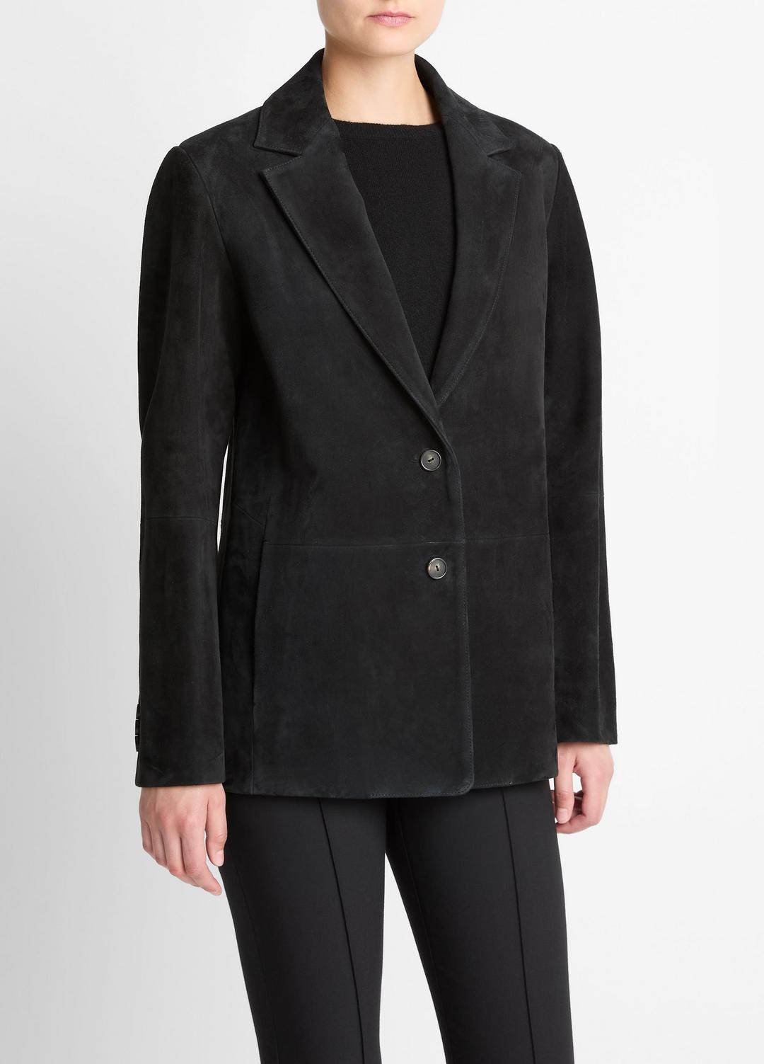 Suede Blazer in Blazers