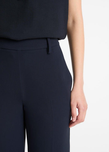 Crepe Tapered Pull-On Pant in Trousers
