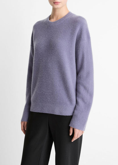 Plush Cashmere Crew Neck Sweater in Crew Neck