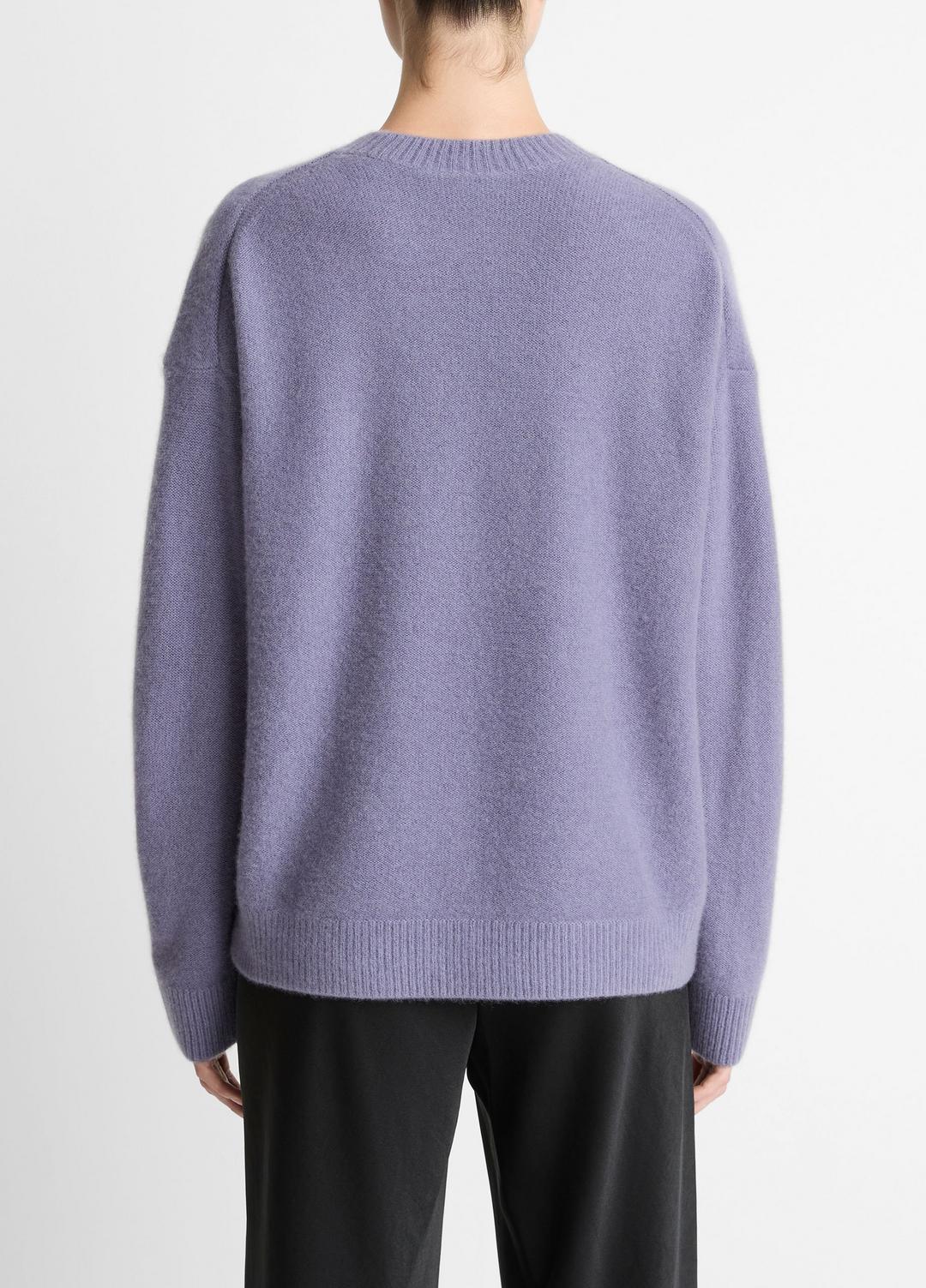 Plush Cashmere Crew Neck Sweater in Crew Neck