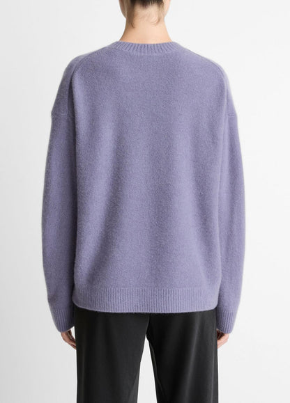 Plush Cashmere Crew Neck Sweater in Crew Neck