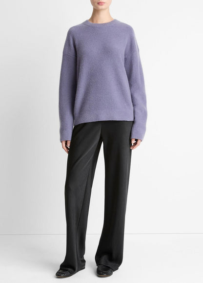 Plush Cashmere Crew Neck Sweater in Crew Neck