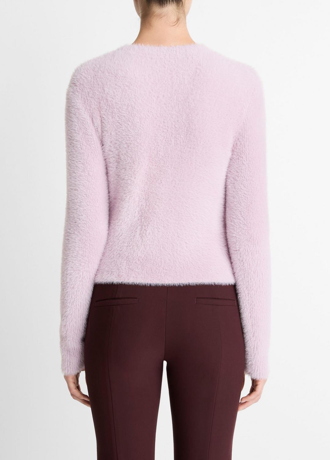 Eyelash Crew Neck Sweater in Crew Neck