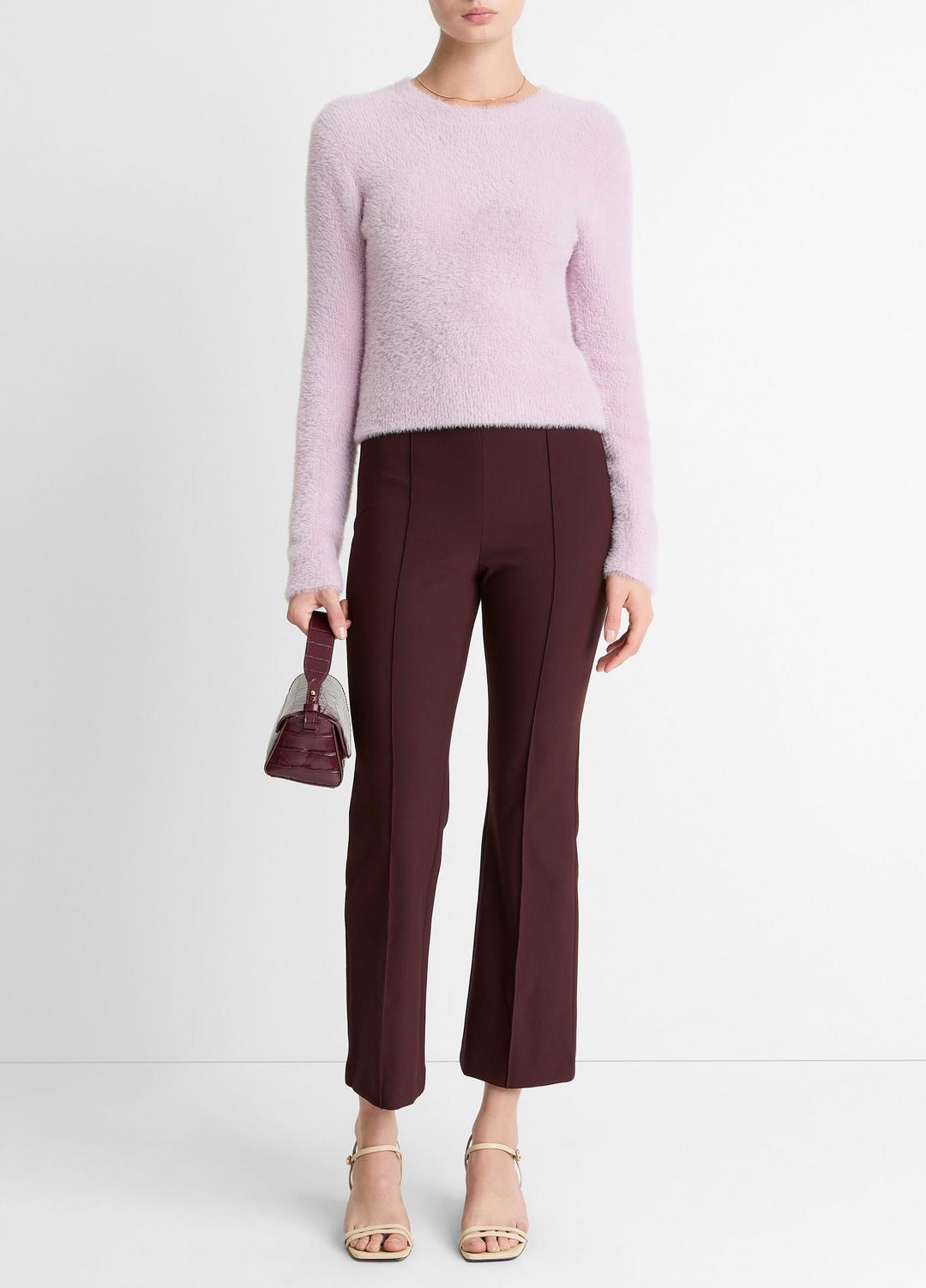 Eyelash Crew Neck Sweater in Crew Neck