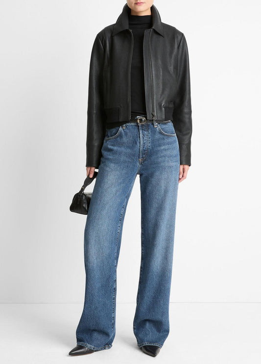 Citizens of Humanity Annina Straight-Leg Jean in Denim