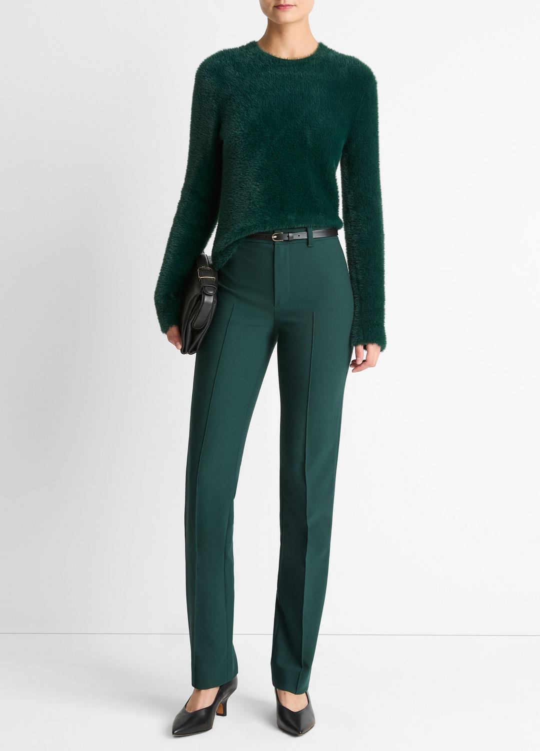Eyelash Crew Neck Sweater in Crew Neck