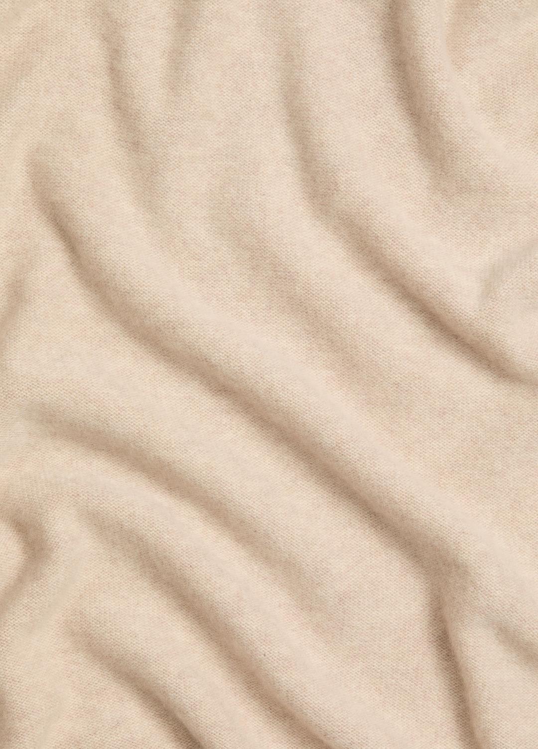 Merino Wool-Cashmere Funnel-Neck Poncho in Accessories
