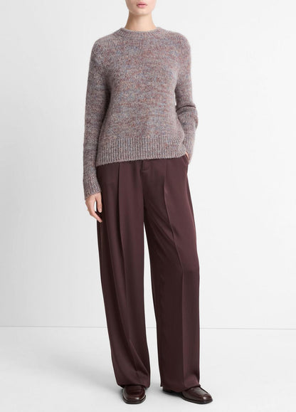 Marled Crew Neck Sweater in Crew Neck