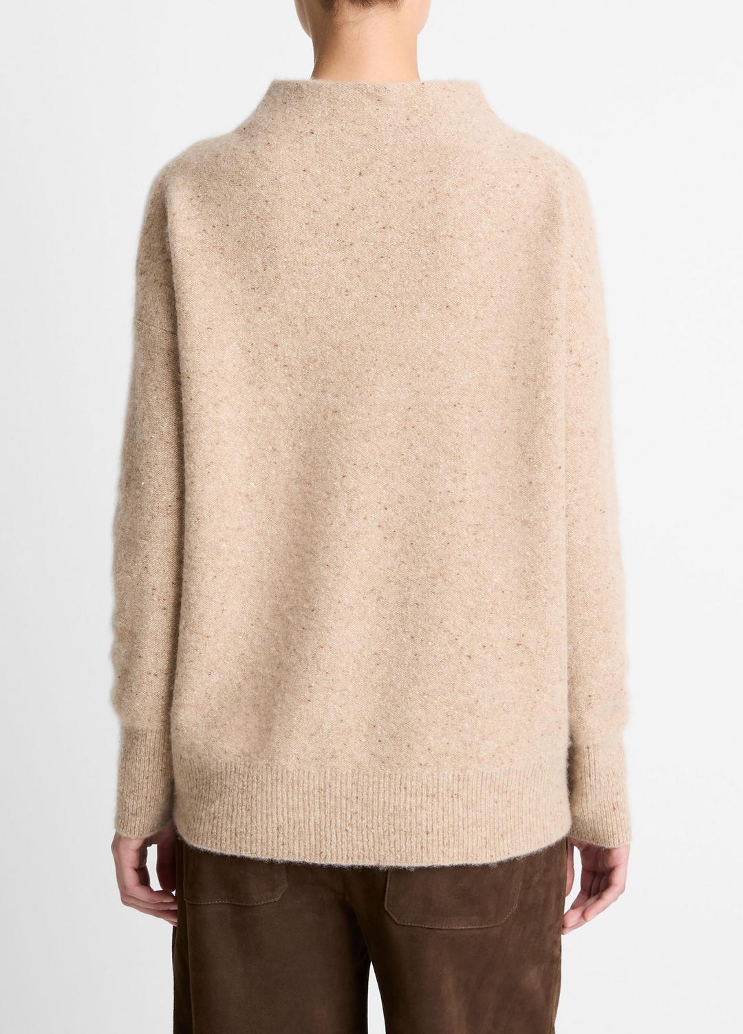 Donegal Cashmere Funnel-Neck Sweater in Turtleneck