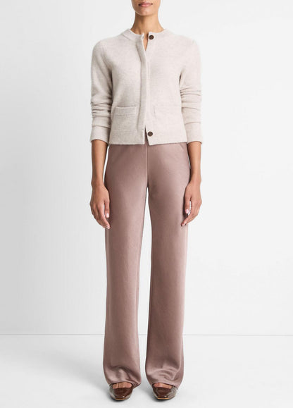 Plush Cashmere Shrunken Cardigan in Cardigans