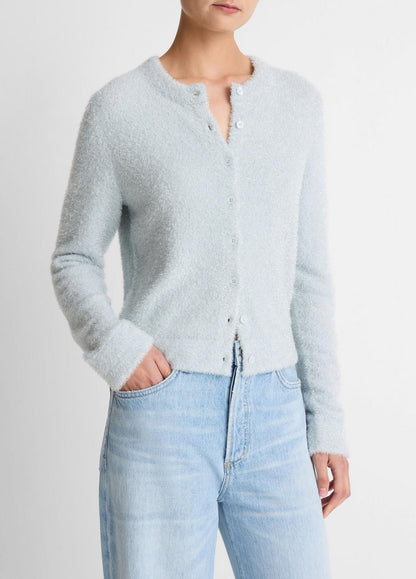 Metallic Eyelash Cardigan in Cardigans
