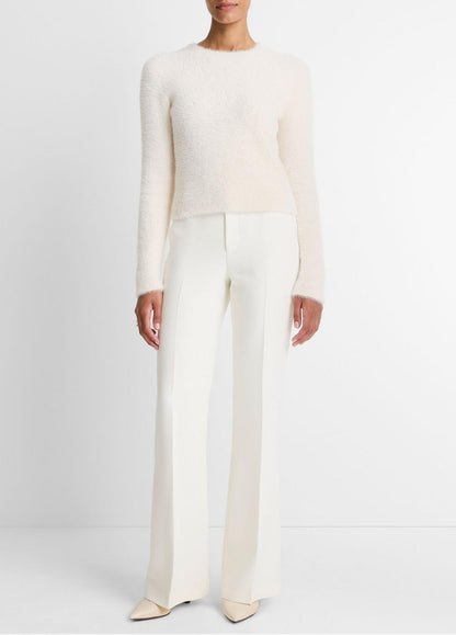 Eyelash Crew Neck Sweater in Crew Neck