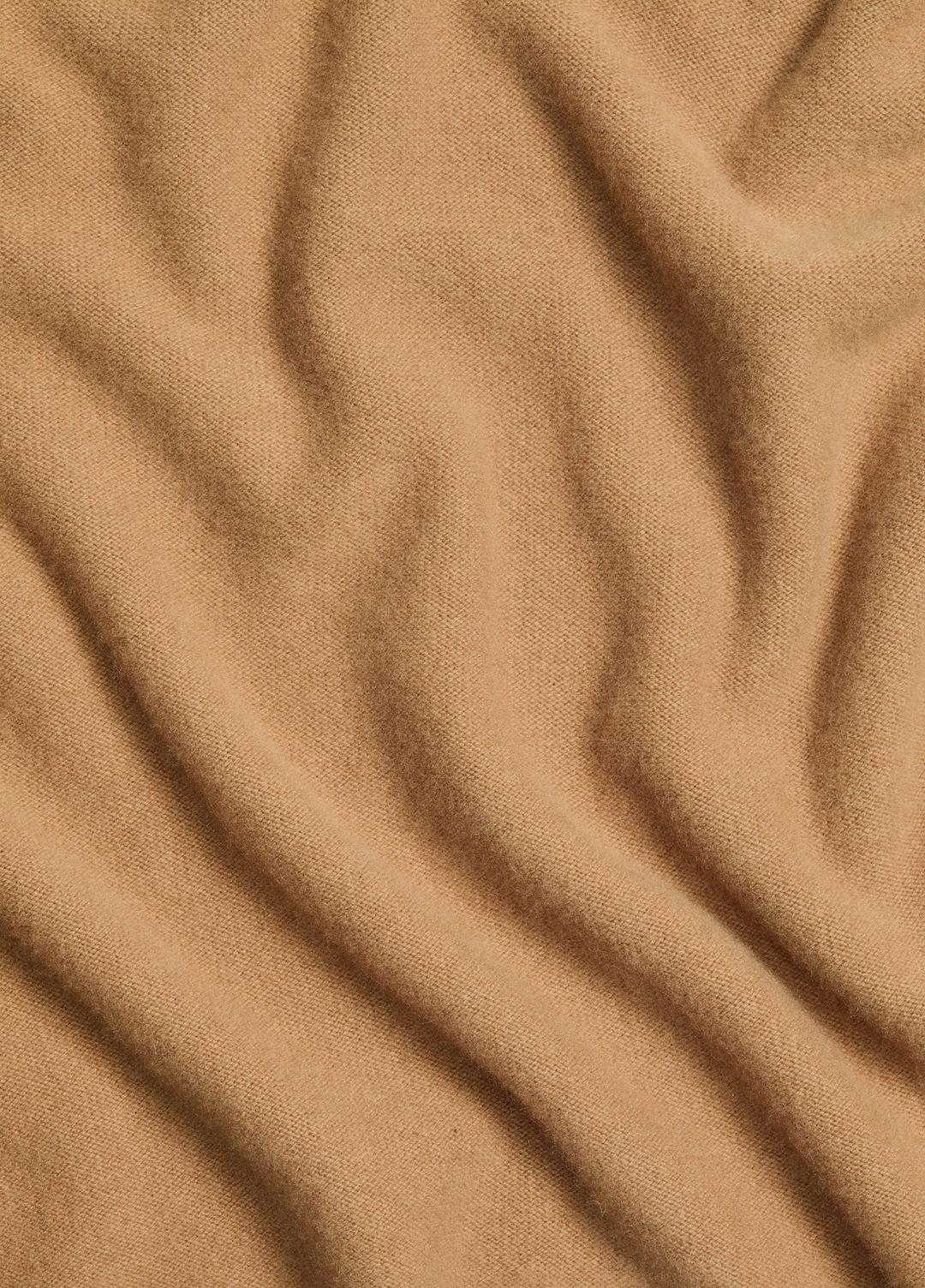 Merino Wool-Cashmere Funnel-Neck Poncho in Accessories