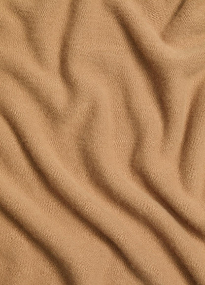 Merino Wool-Cashmere Funnel-Neck Poncho in Accessories