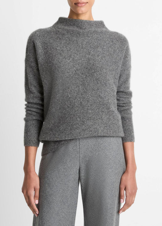 Donegal Cashmere Funnel-Neck Sweater in Turtleneck