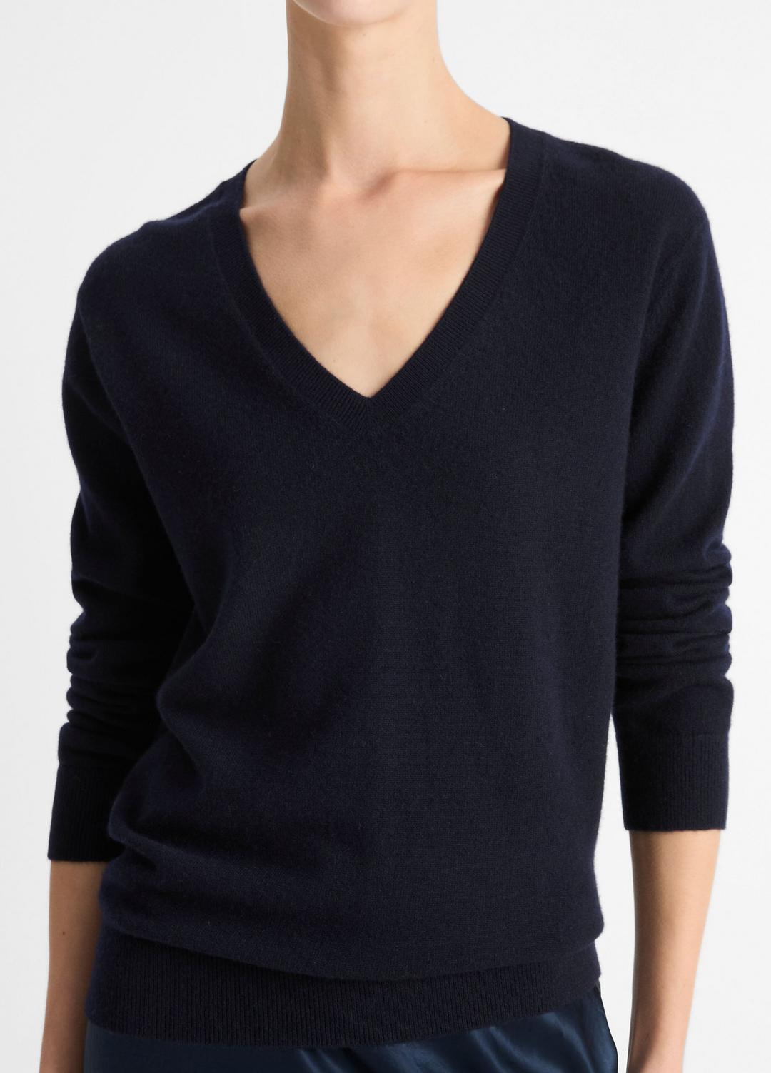 Cashmere Weekend V-Neck Sweater in V-Neck