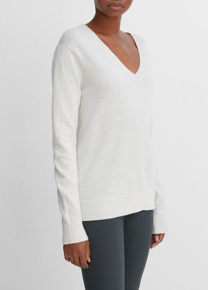 Cashmere Weekend V-Neck Sweater in V-Neck