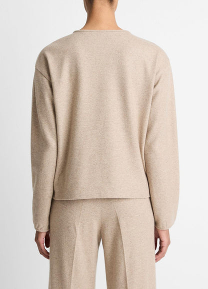 Italian Wool-Blend Lounge Pullover in Sweatshirts & Hoodies