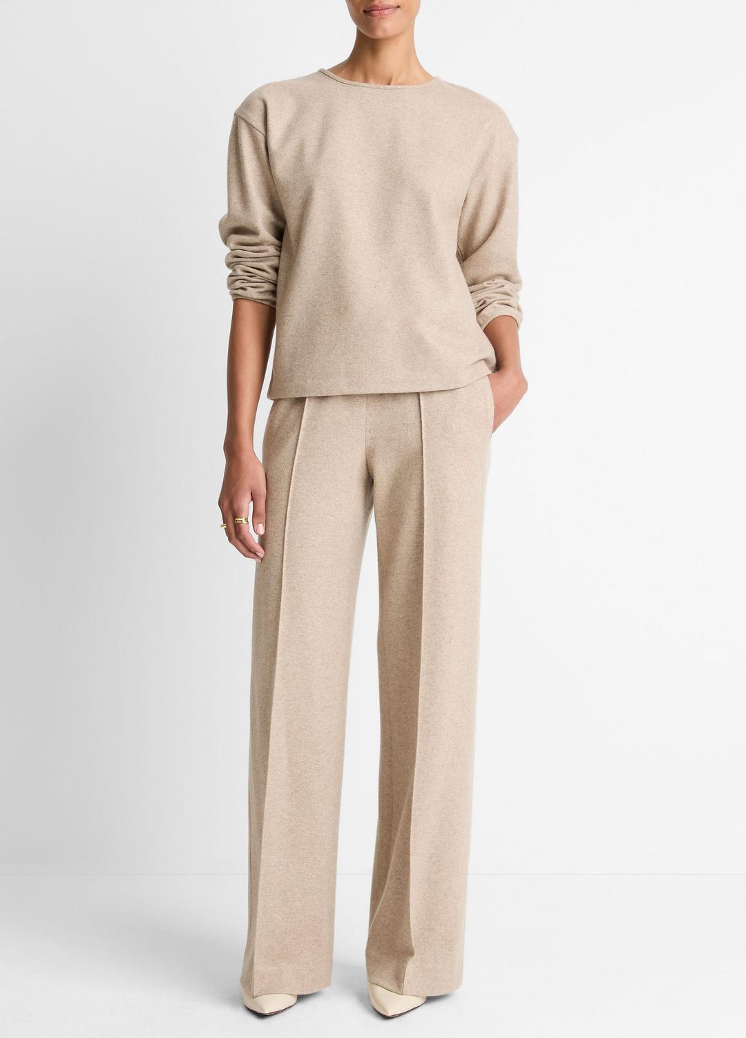 Italian Wool-Blend Lounge Pullover in Sweatshirts & Hoodies