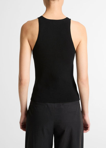Milano-Stitch Scoop-Neck Sweater Tank in Tank Tops