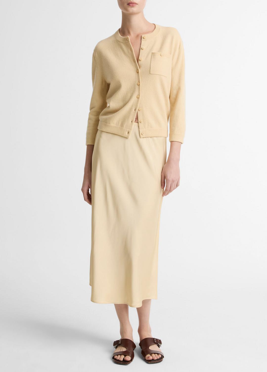 Wool & Cashmere-Blend Pocket Cardigan in Cardigans