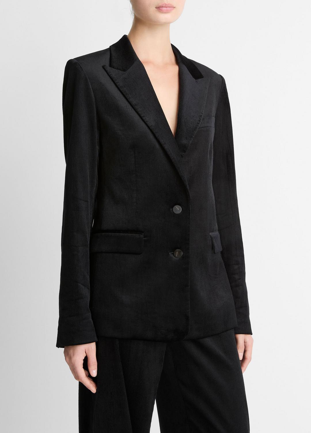 Italian Velvet Blazer in Blazers