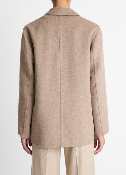 Double-Face Wool & Cashmere-Blend Blazer in Blazers