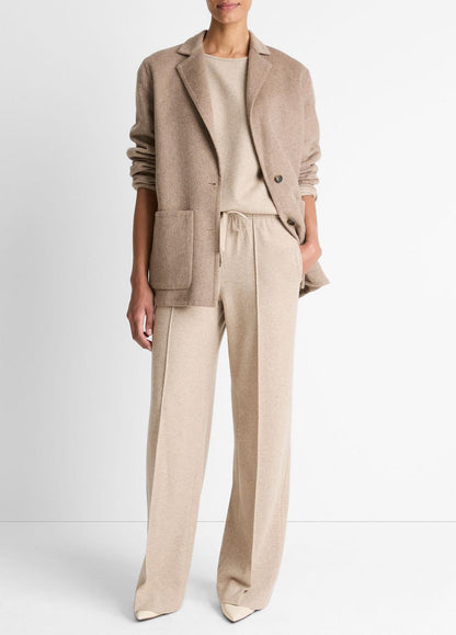 Double-Face Wool & Cashmere-Blend Blazer in Blazers
