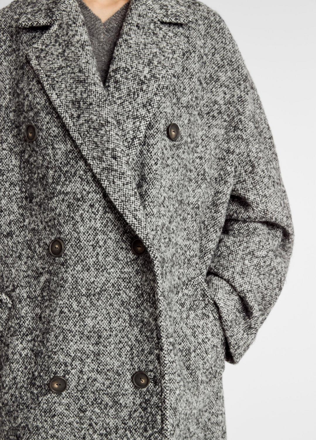 Italian Wool-Blend Overcoat in Coats