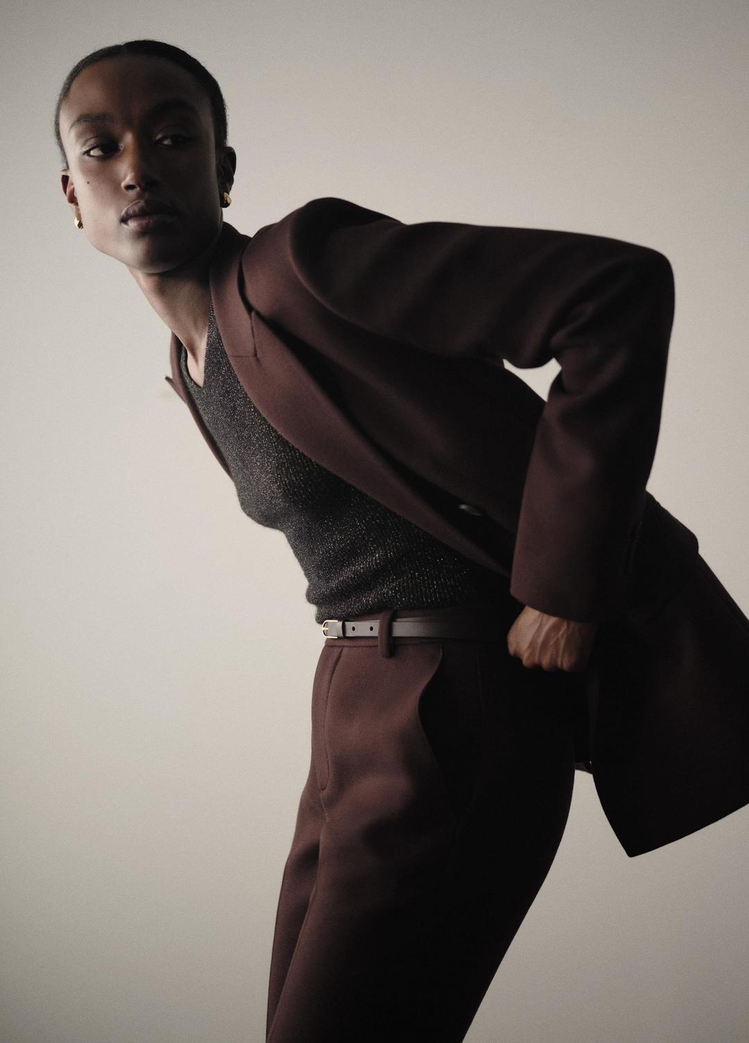 Sculptural Tailored Blazer in Blazers
