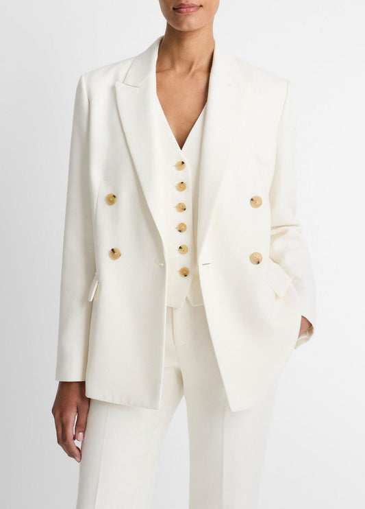 Sculptural Tailored Blazer in Blazers