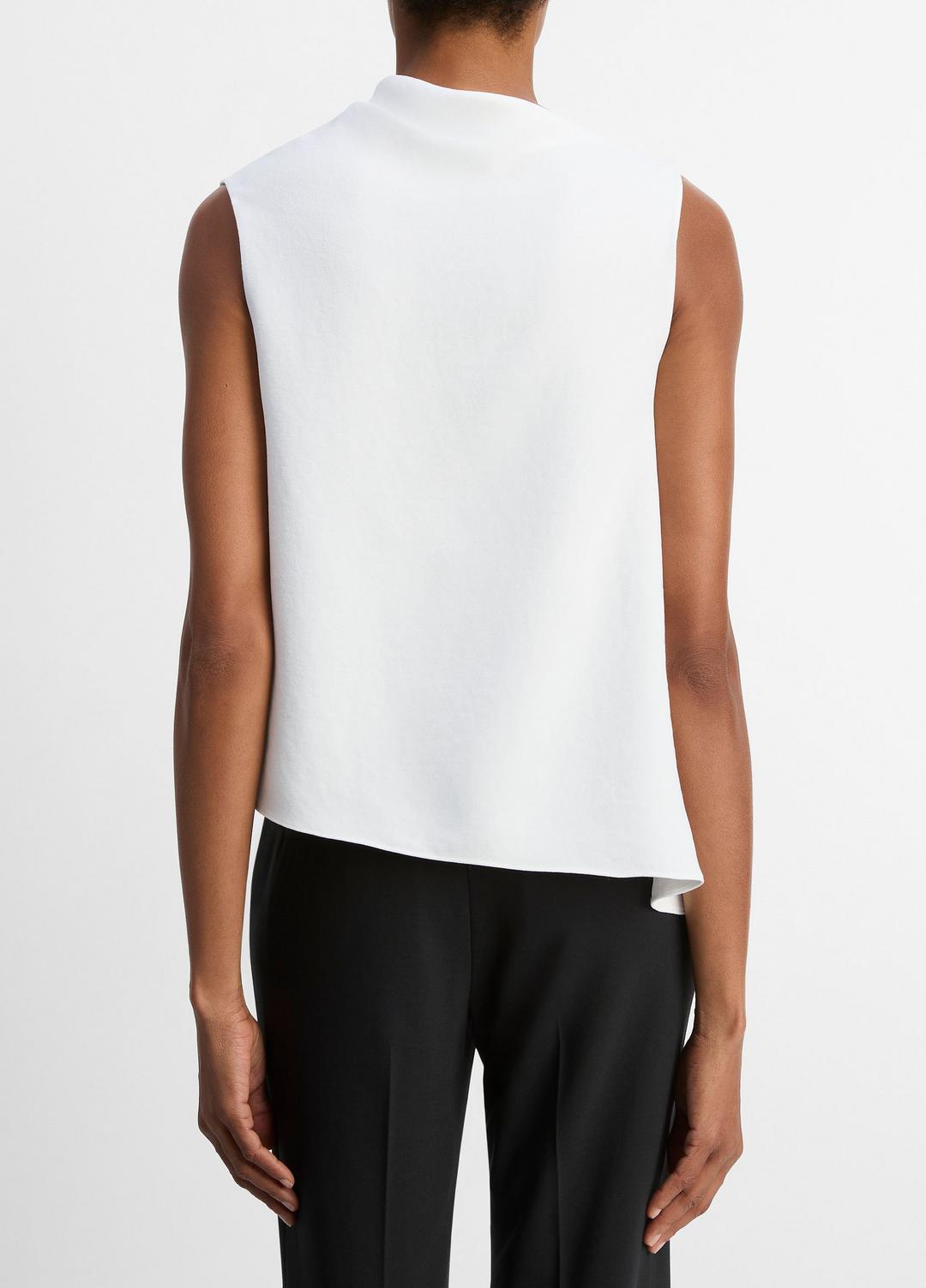 Asymmetrical Draped A-Line Top in Tank Tops