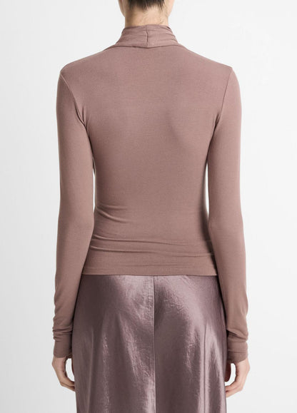 Fixed Wrap Long-Sleeve Top in Long Sleeve
