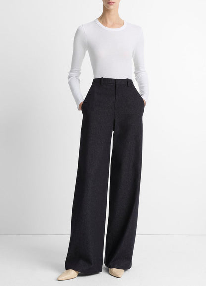 Essential Pima Cotton-Blend Long-Sleeve T-Shirt in Long Sleeve