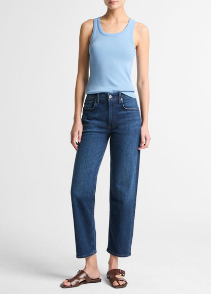 Ribbed Scoop-Neck Tank in Tank Tops
