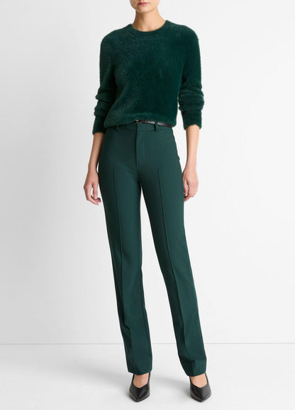 Cotton-Blend Slim Cigarette Pant in Trousers