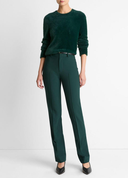 Cotton-Blend Slim Cigarette Pant in Trousers
