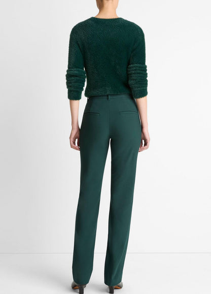 Cotton-Blend Slim Cigarette Pant in Trousers