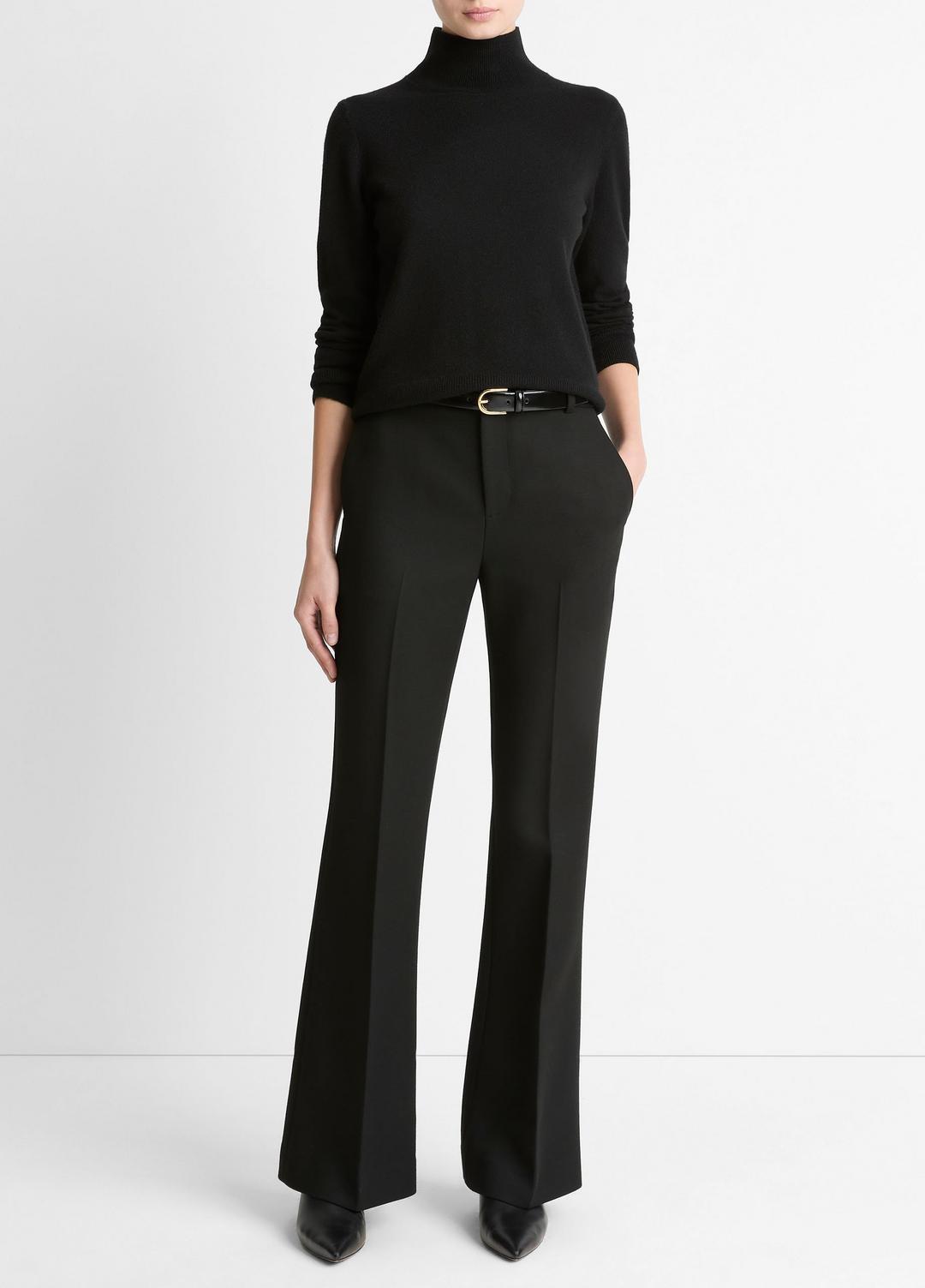 Sculptural Flare Trouser in Trousers