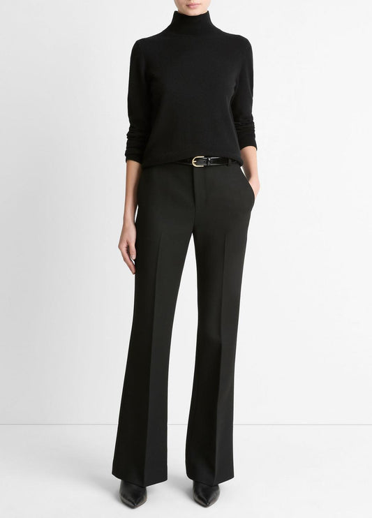 Sculptural Flare Trouser in Trousers